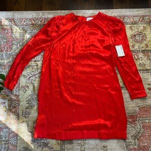 Silk red Nine West dress
